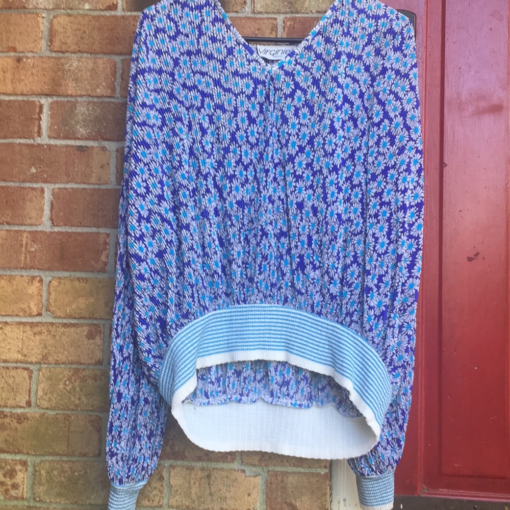 Vintage Virginie Paris top OSFM